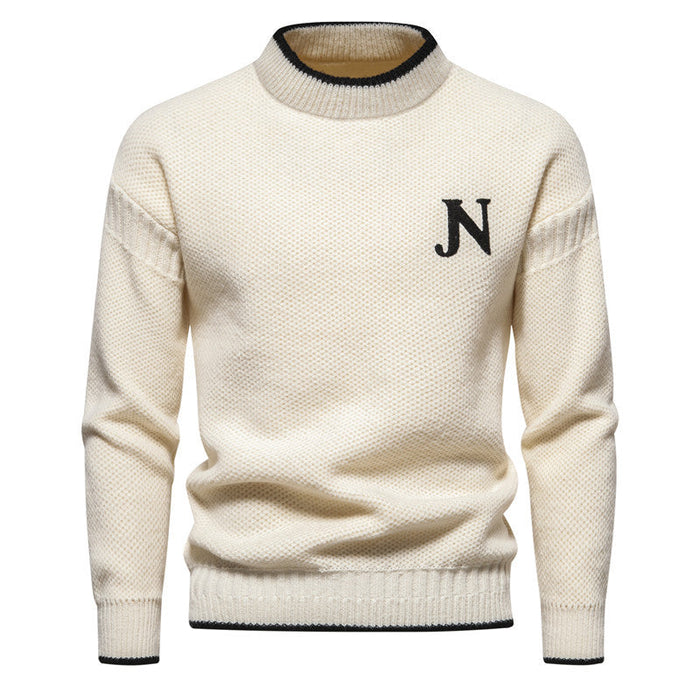 Sweater de Malha | Tecido de Mistura