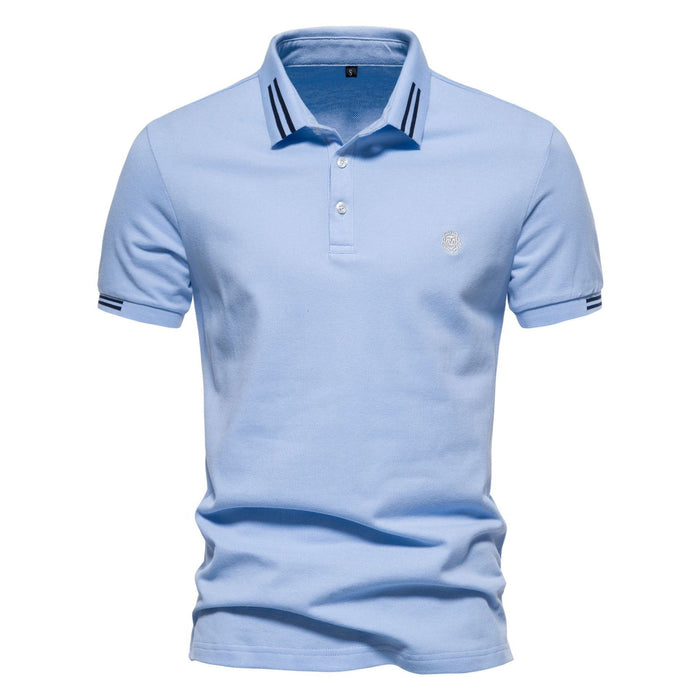 Polo | Colar Estruturado Listrado