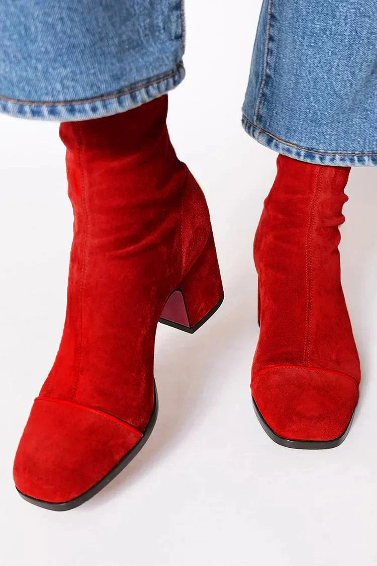 Benedita | Botas elegantes com tacão