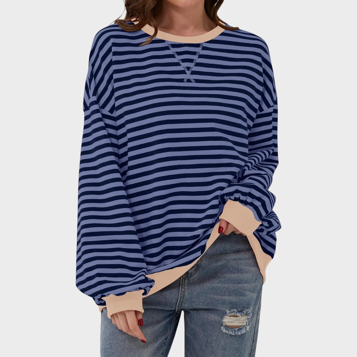 Ustânia | Camisola casual de manga comprida