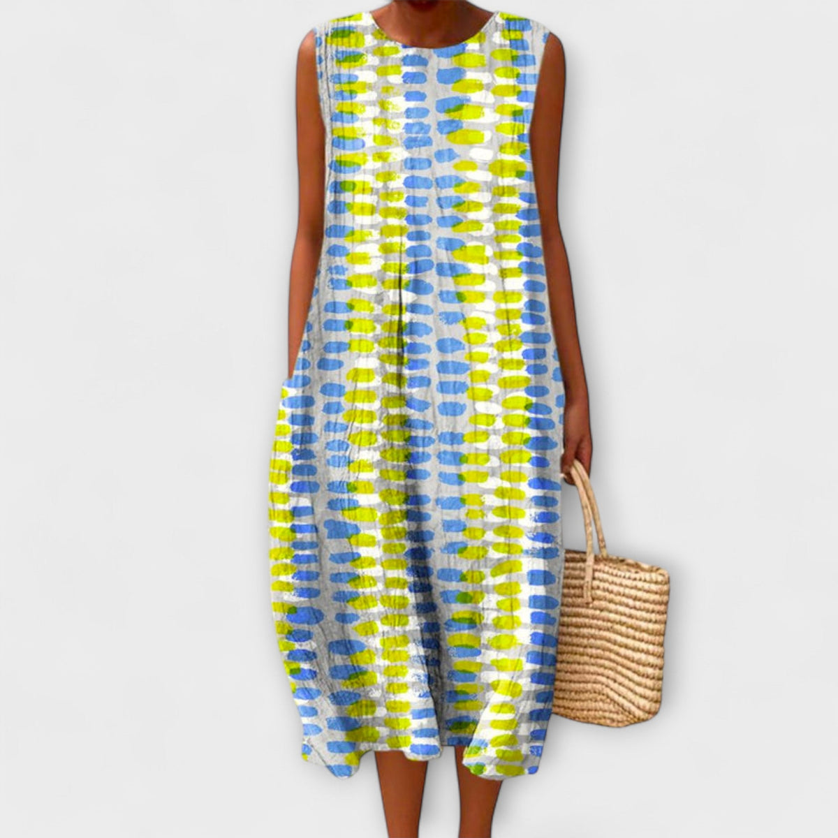 Perpétua | Vestido Maxi Artistico
