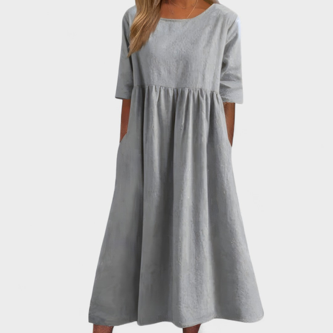Georgina | Vestido de Algodão Arejado