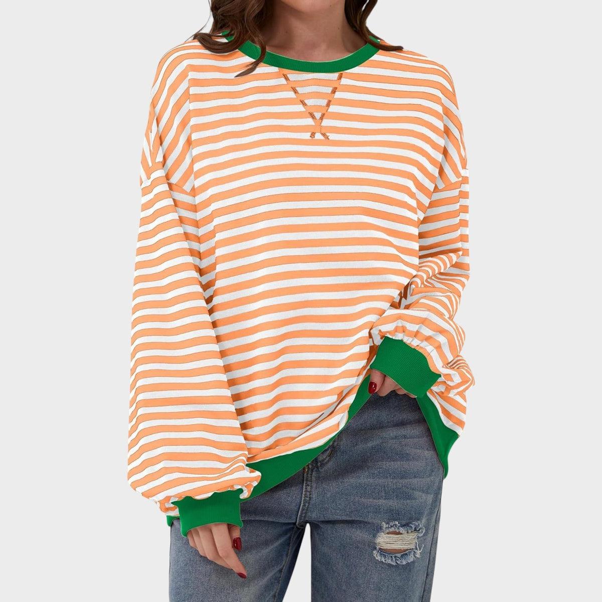 Ustânia | Camisola casual de manga comprida