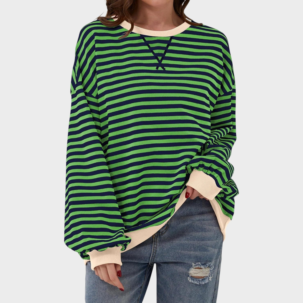 Ustânia | Camisola casual de manga comprida