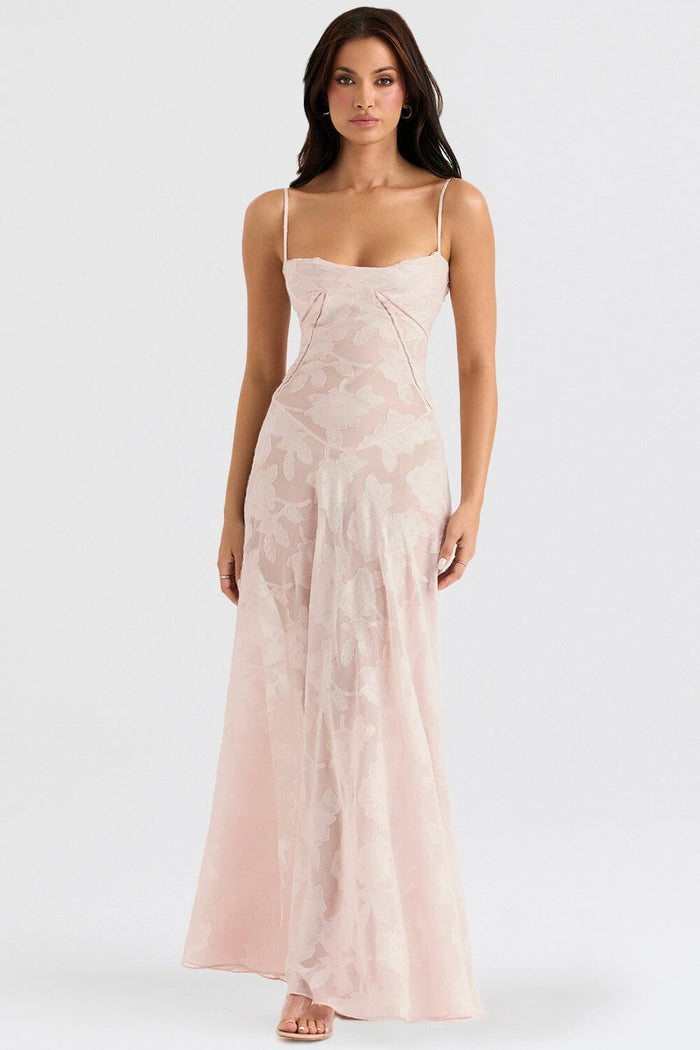 Encarnação | Vestido longo elegante para casamentos e eventos