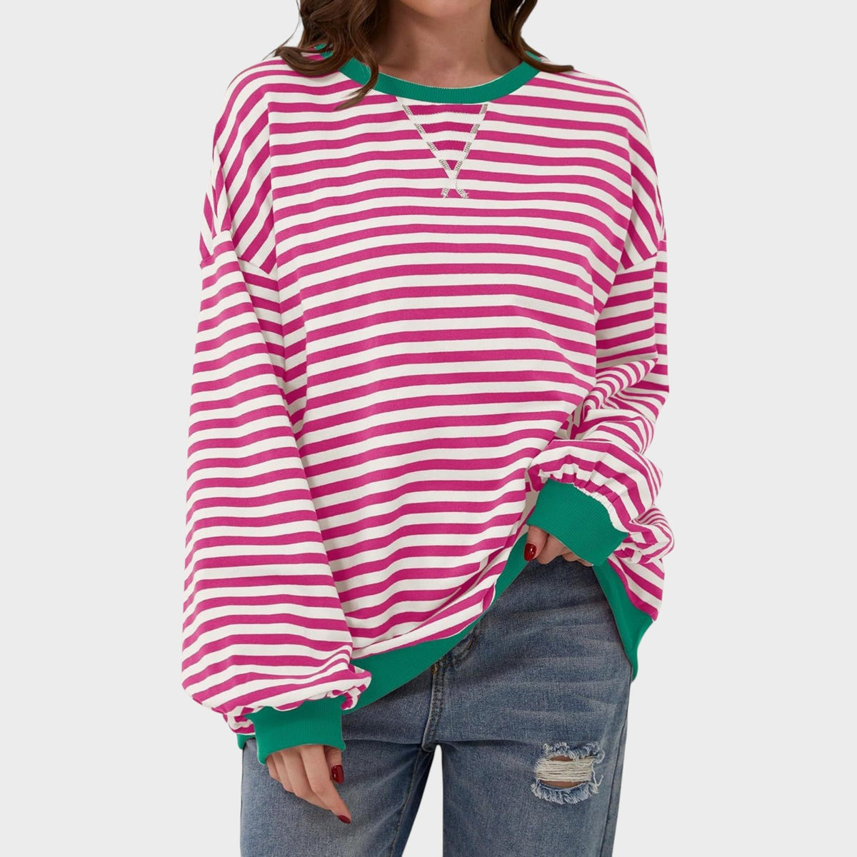 Ustânia | Camisola casual de manga comprida