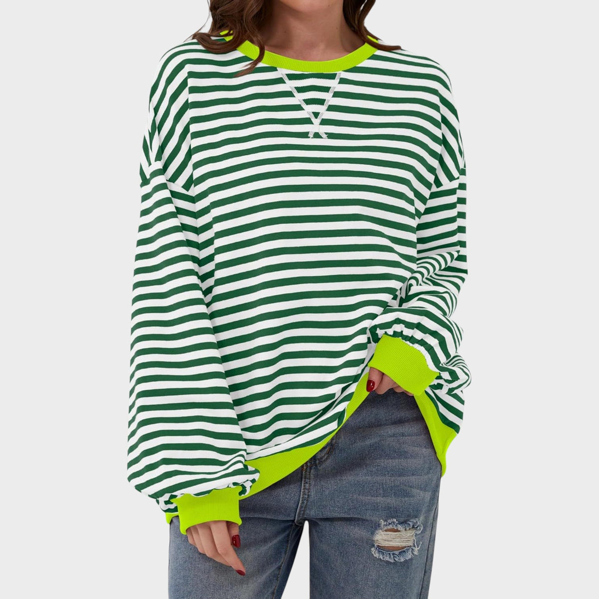 Ustânia | Camisola casual de manga comprida