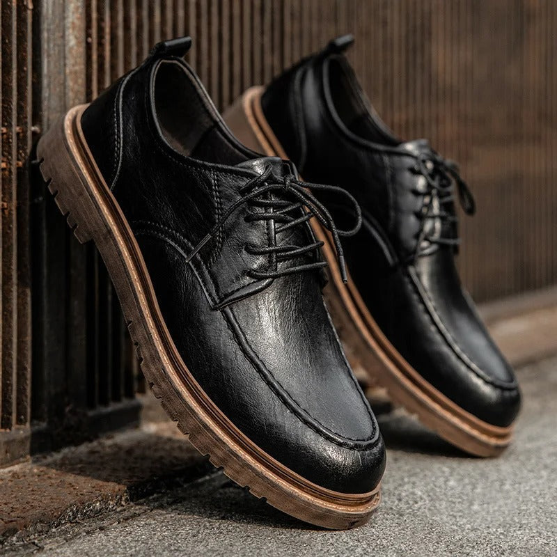 Evaristo | Sapatos de Couro Verdadeiro