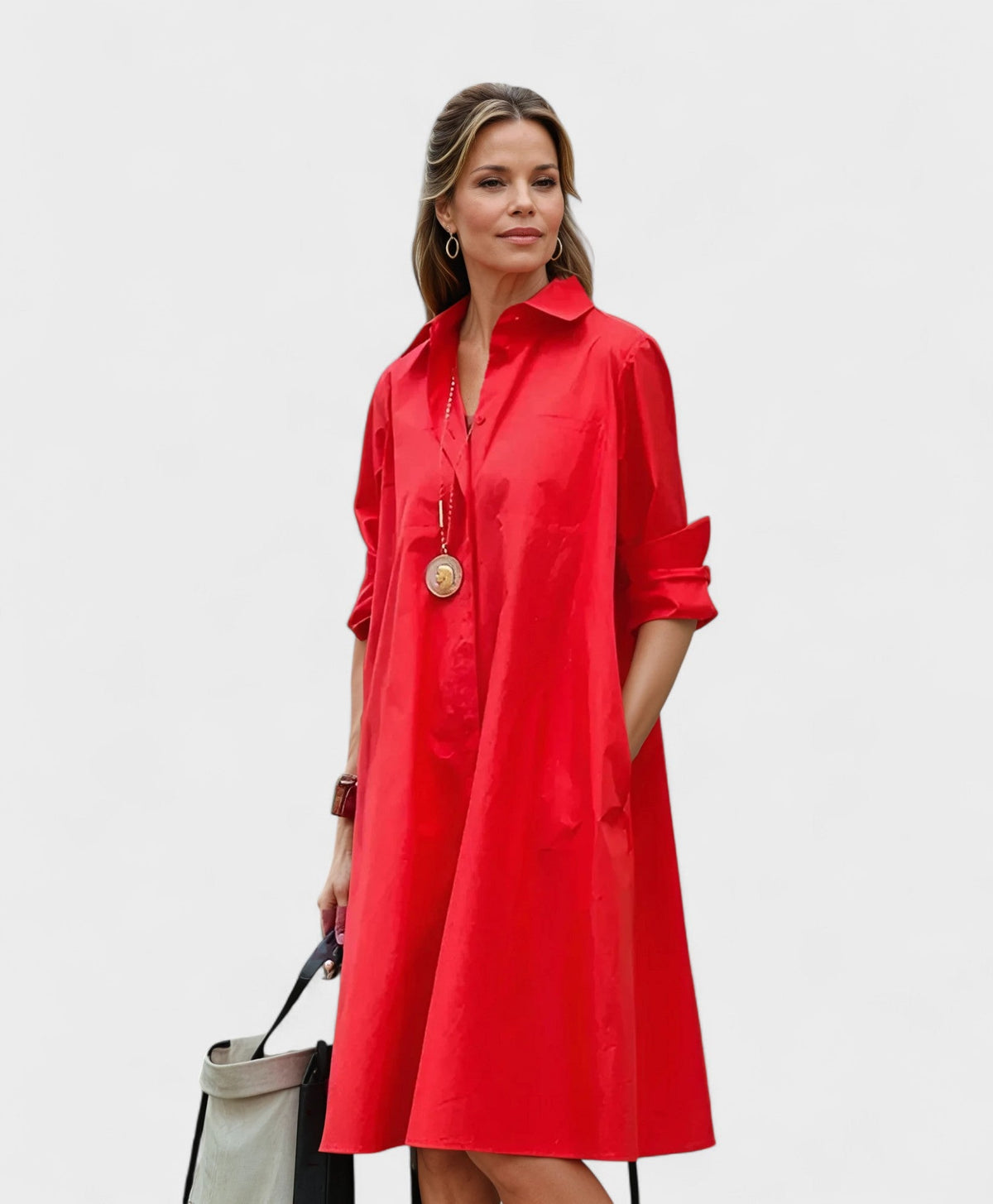 Sidónia | Vestido Preto com Bolsos