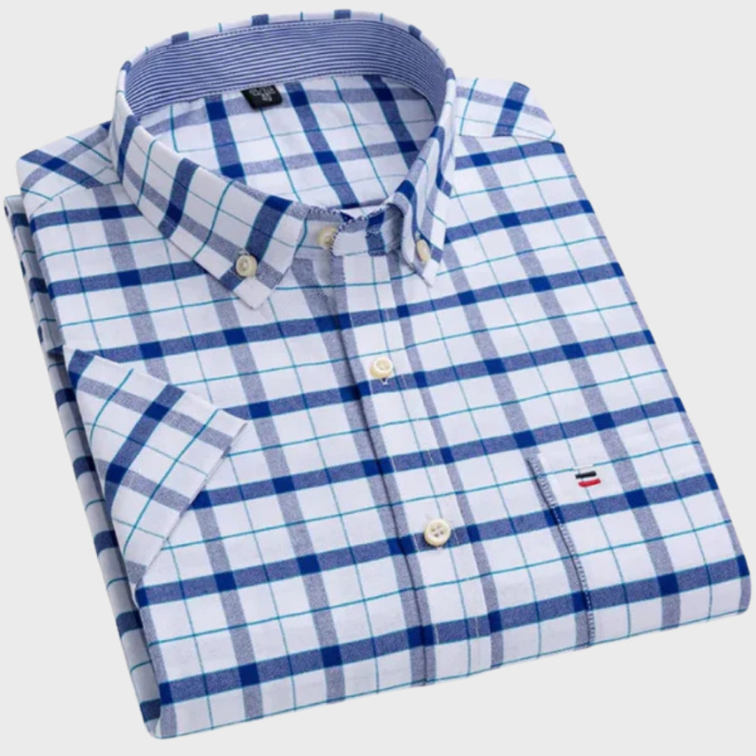 Oriol | Camisa Clássica Algodão Padrão