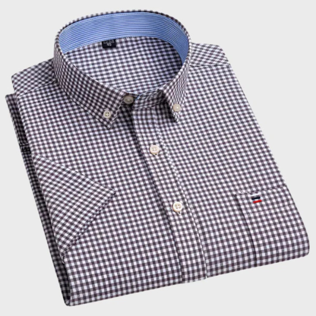 Oriol | Camisa Clássica Algodão Padrão