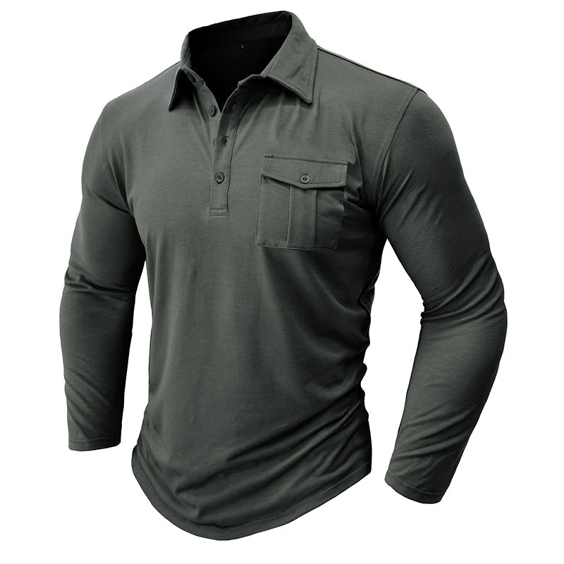 Isidoro | Camisa casual com bolsos