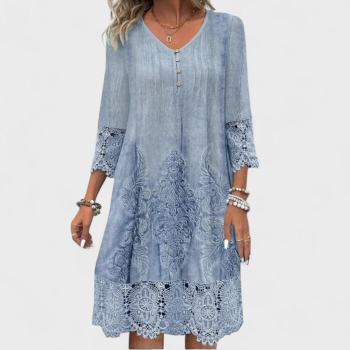 Marciana | Vestido de Bordado Elegante