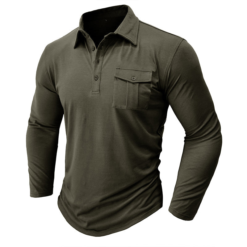 Isidoro | Camisa casual com bolsos