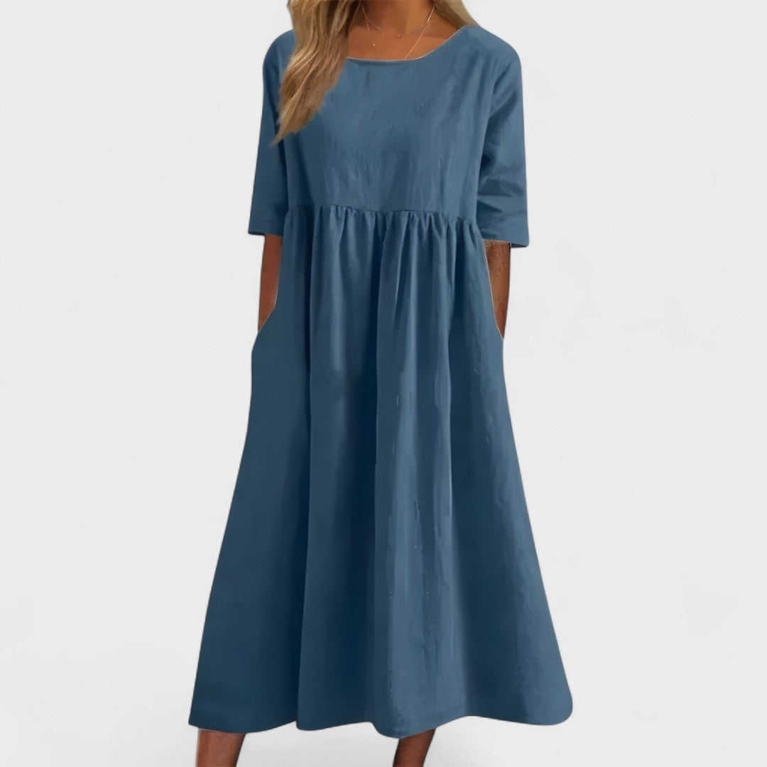 Georgina | Vestido de Algodão Arejado
