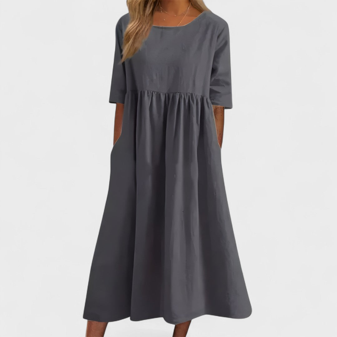 Georgina | Vestido de Algodão Arejado