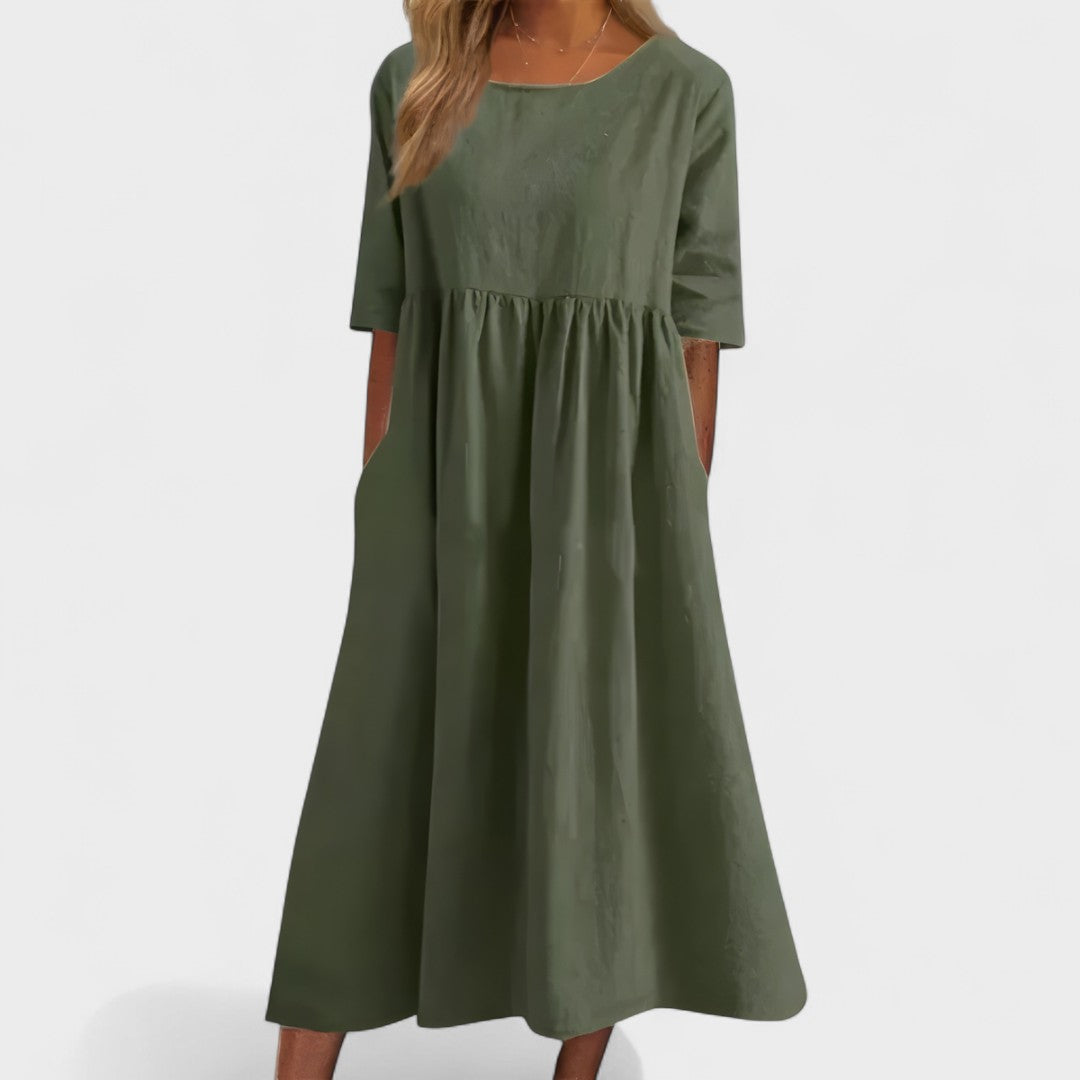 Georgina | Vestido de Algodão Arejado