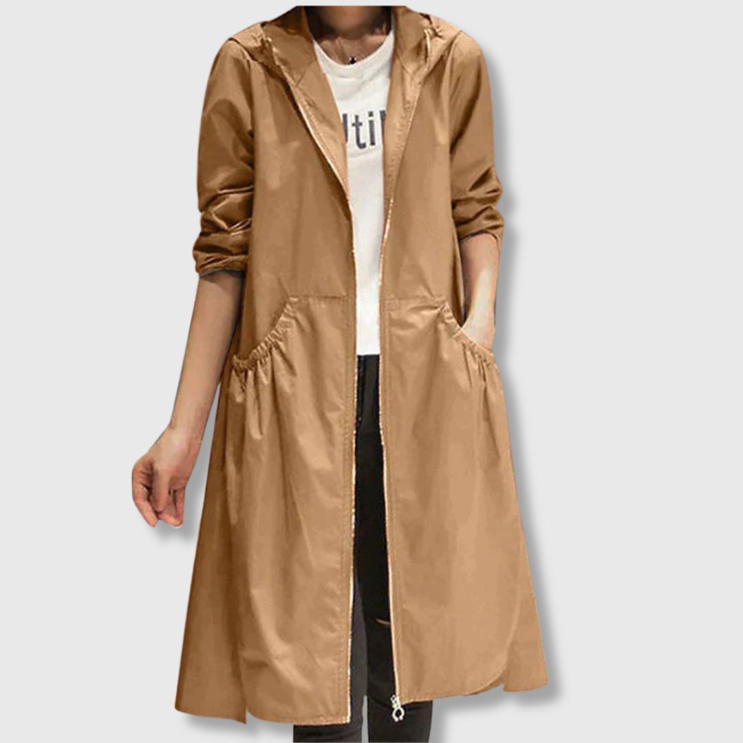 Corina | Gabardina comprida para conforto