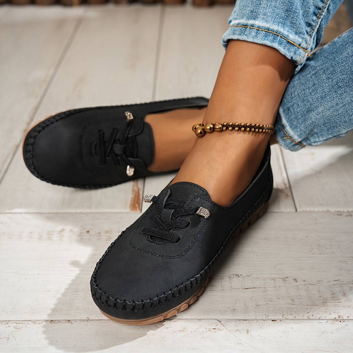Mafalda | Mocassins de Camurça