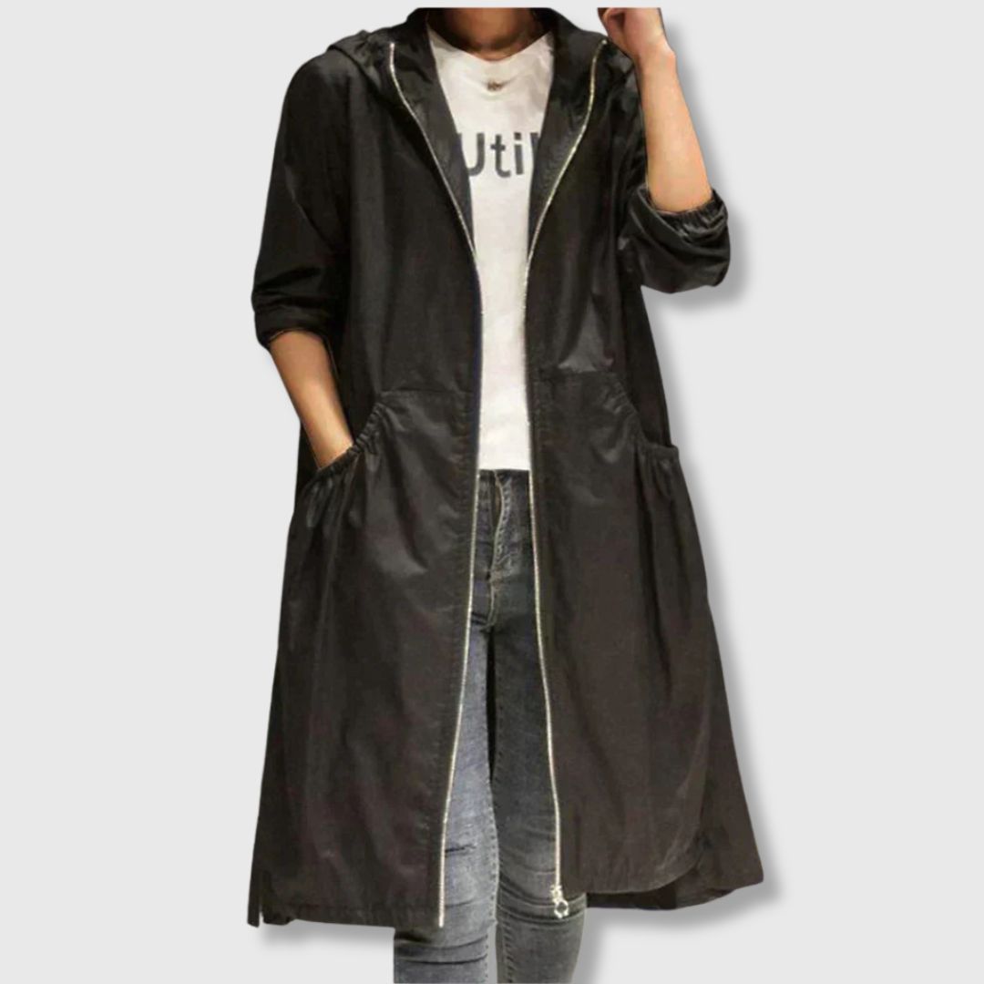 Corina | Gabardina comprida para conforto