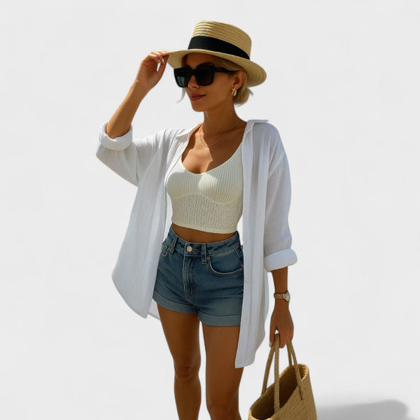 Anabela | Camisa Casual Estilo Ibiza