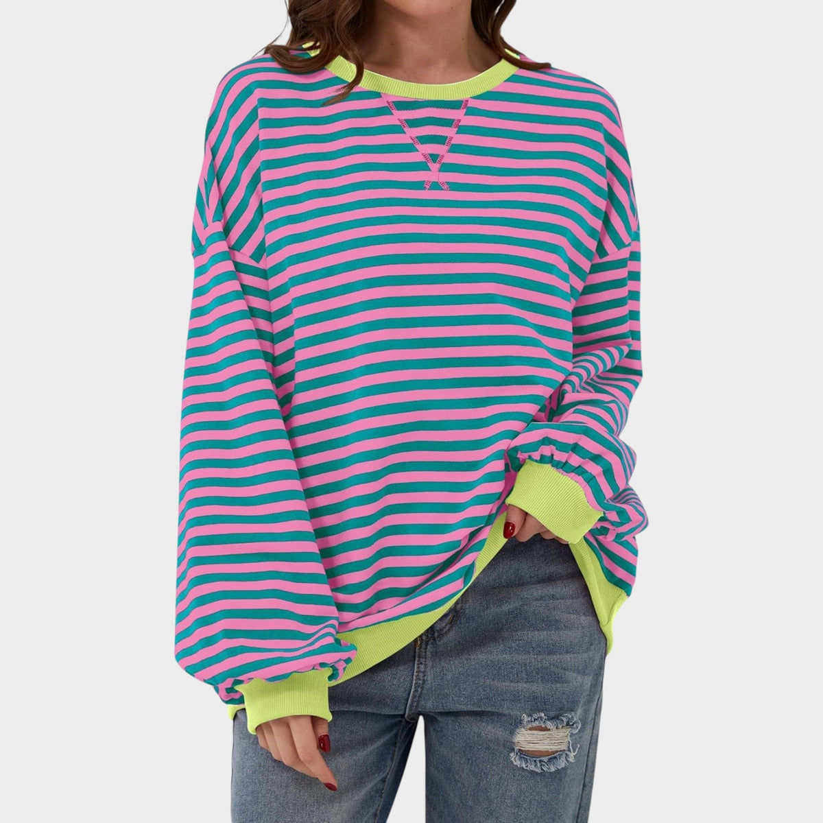 Ustânia | Camisola casual de manga comprida