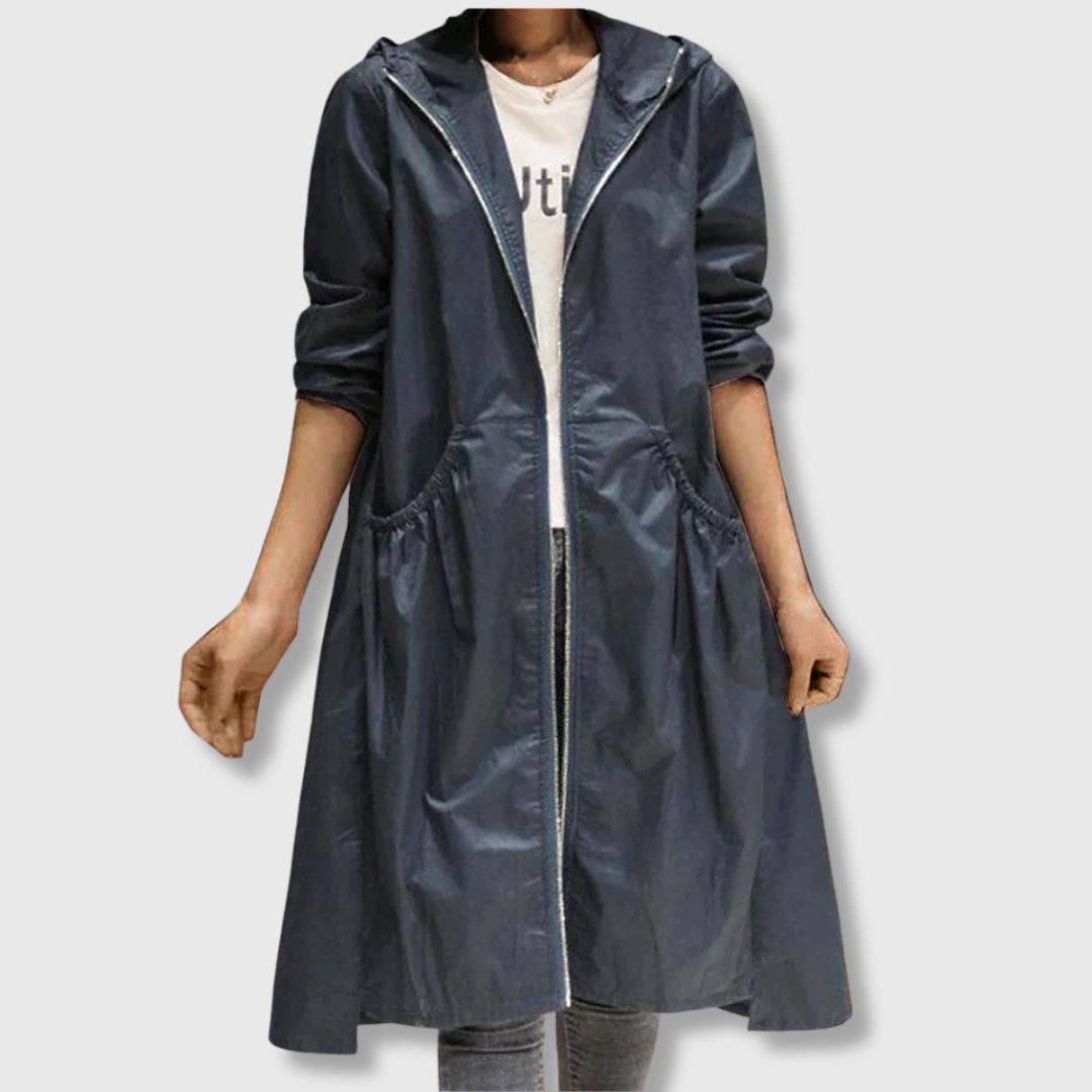 Corina | Gabardina comprida para conforto