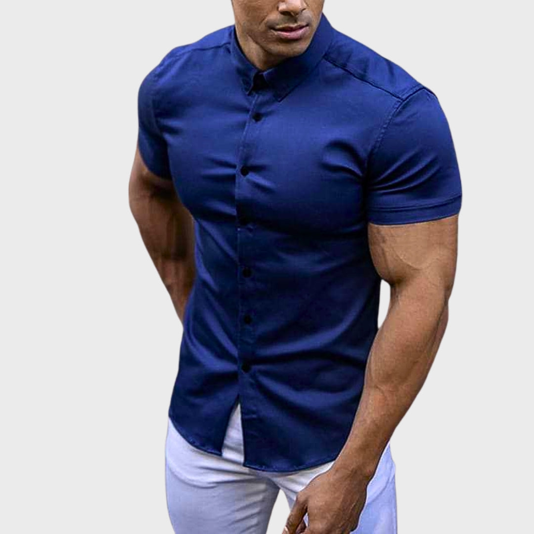 Umberto | Camisa de Manga Curta Slim