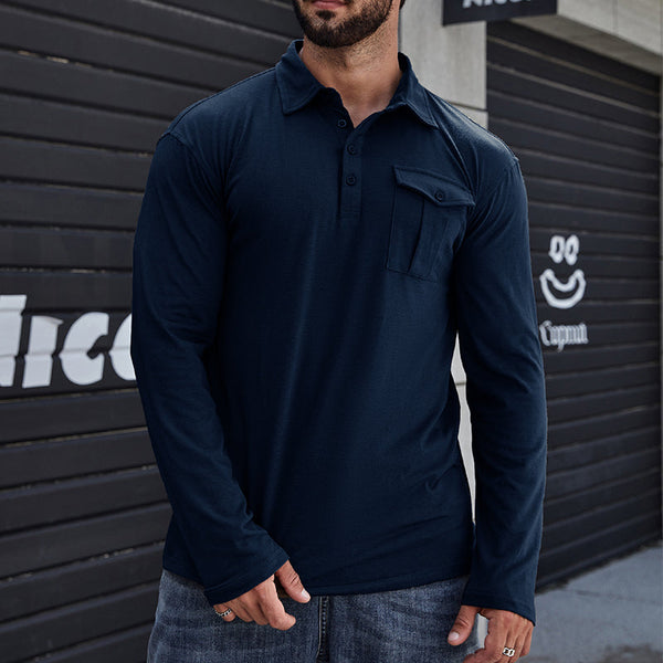 Isidoro | Camisa casual com bolsos