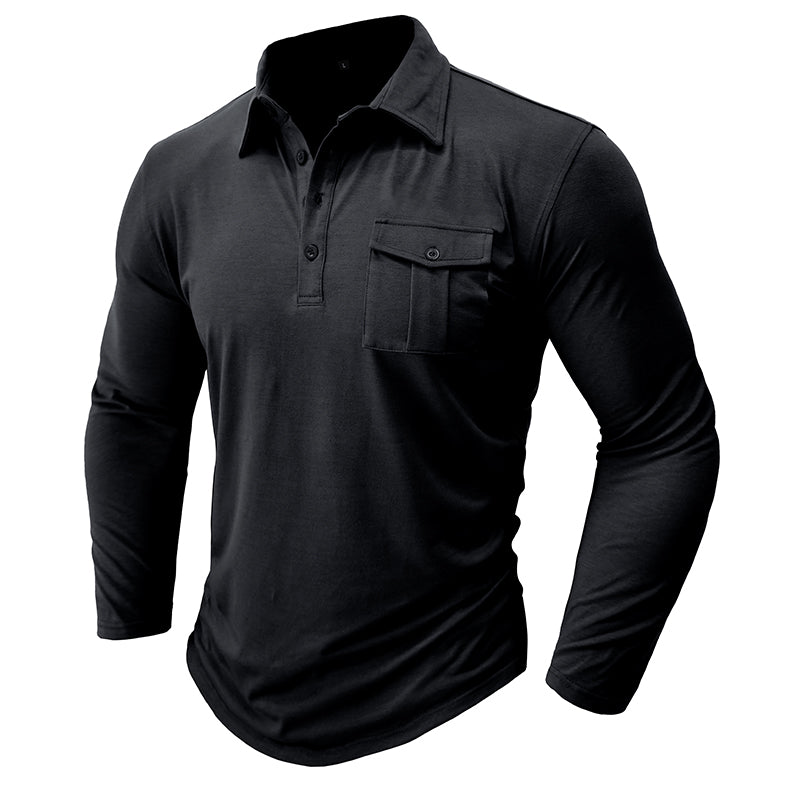 Isidoro | Camisa casual com bolsos