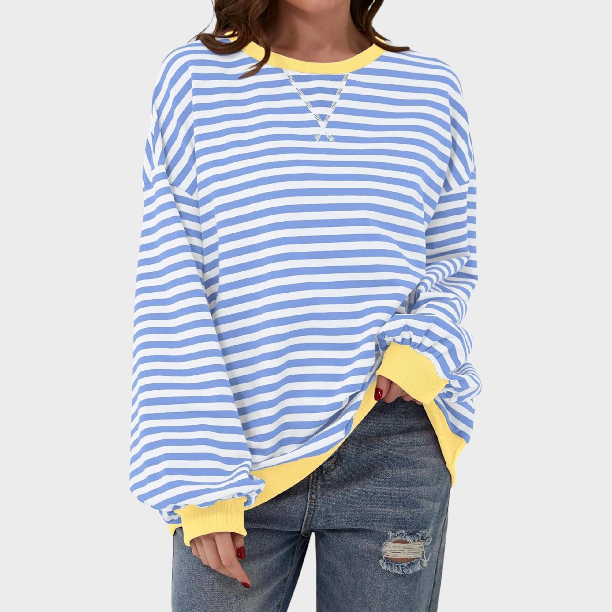 Ustânia | Camisola casual de manga comprida