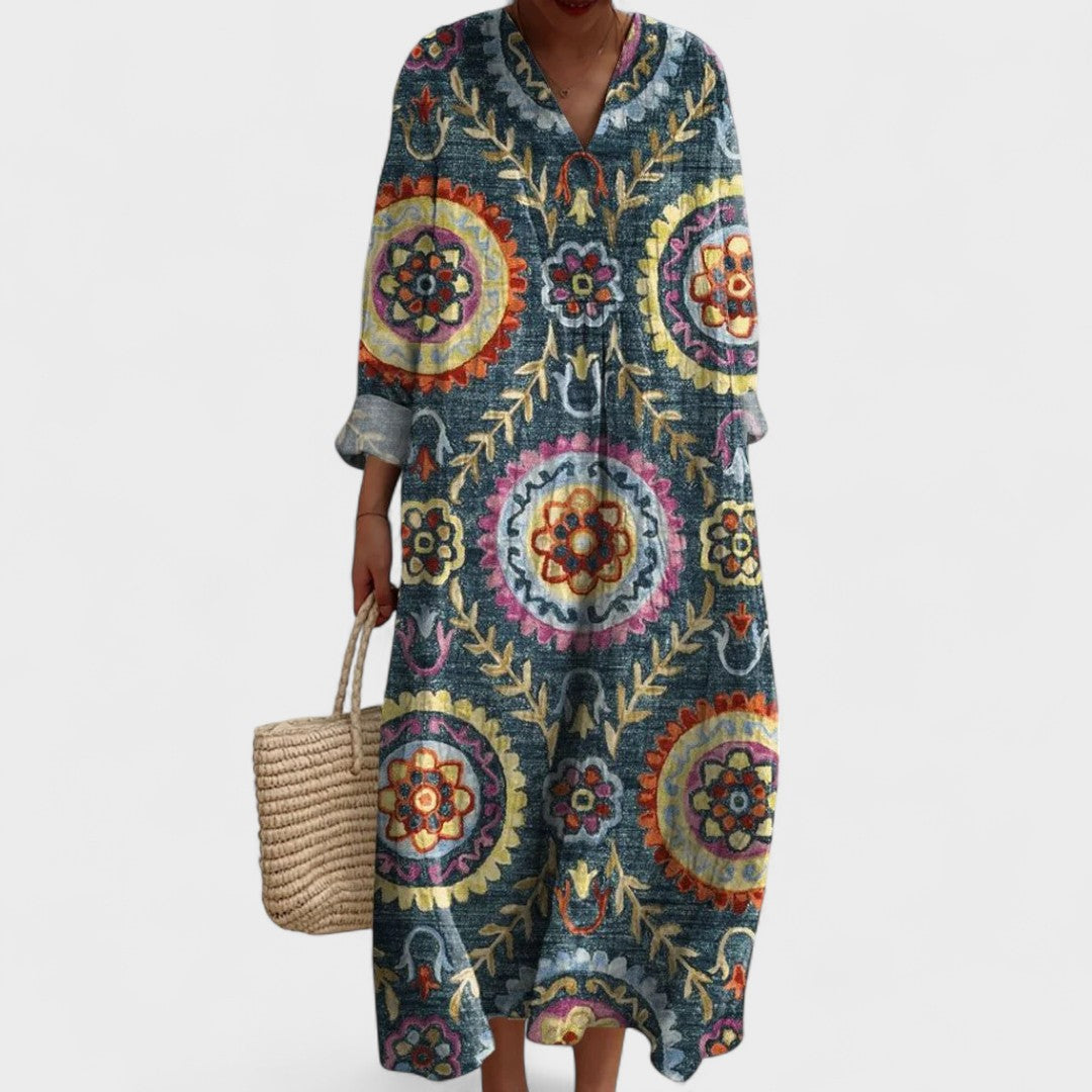 Peregrina | Vestido Boho Artístico