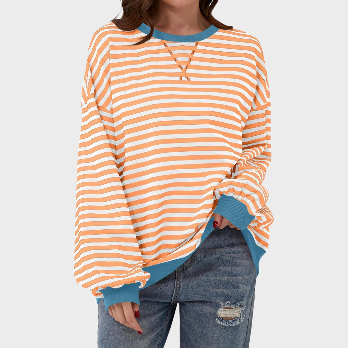 Ustânia | Camisola casual de manga comprida