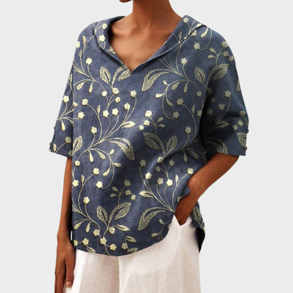 Branca | Top Elegante em Linho