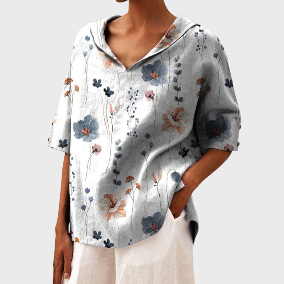 Branca | Top Elegante em Linho
