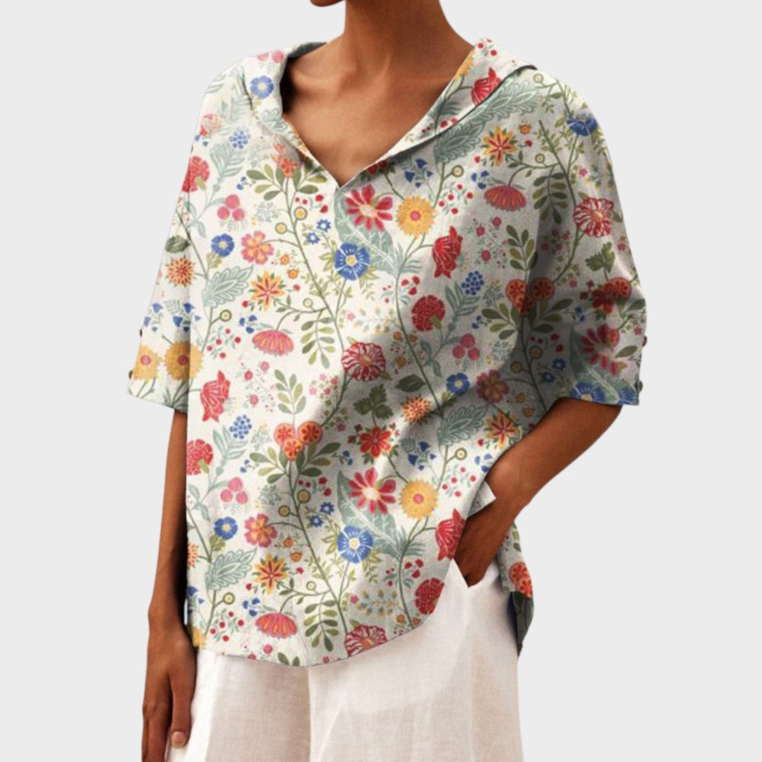 Branca | Top Elegante em Linho