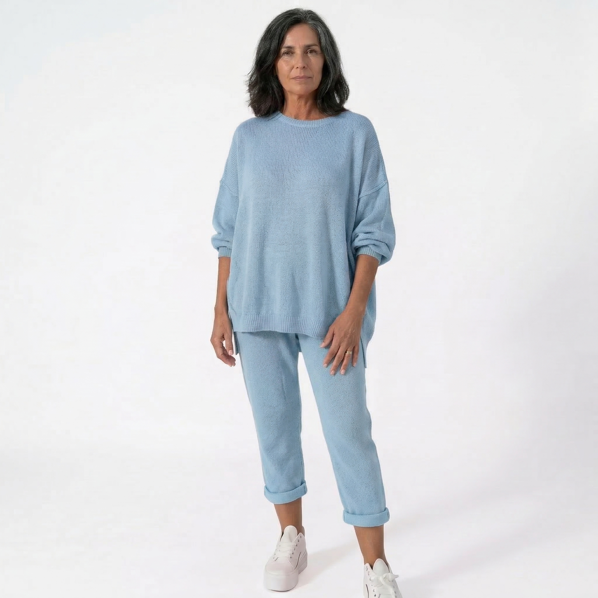 Delfina | Conjunto de Malha Fina