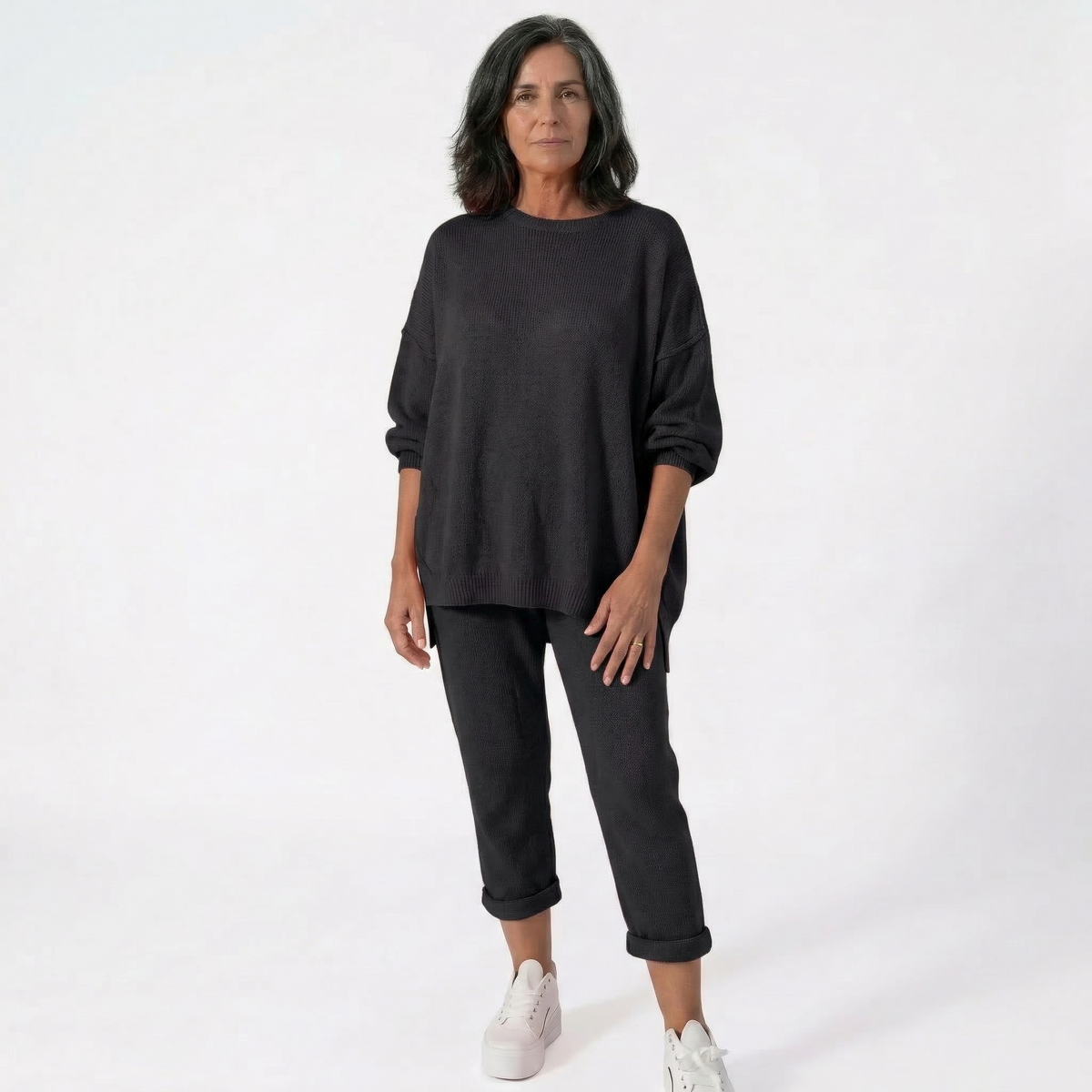 Delfina | Conjunto de Malha Fina