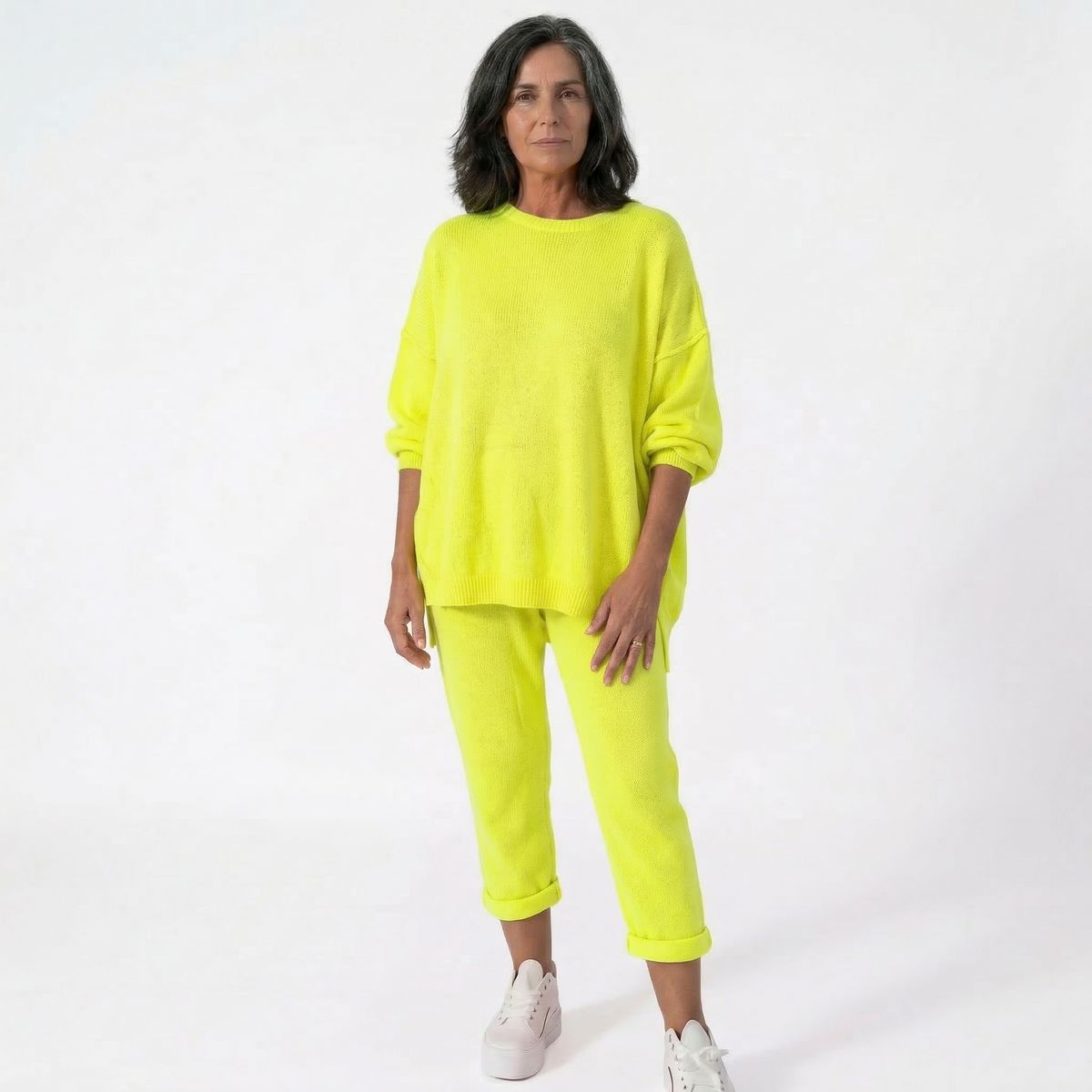 Delfina | Conjunto de Malha Fina