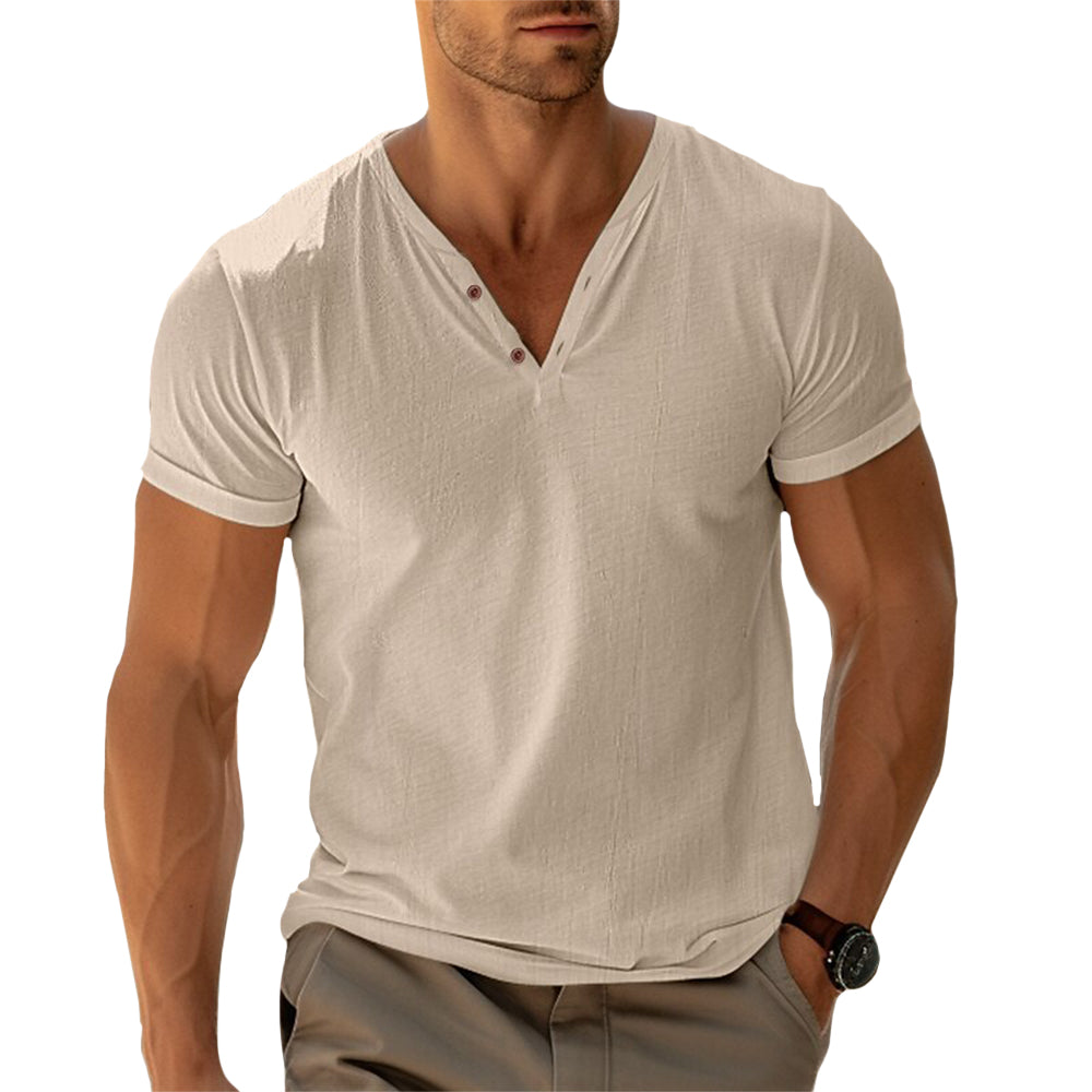 Polo Henley | Corte Ajustado Movimento