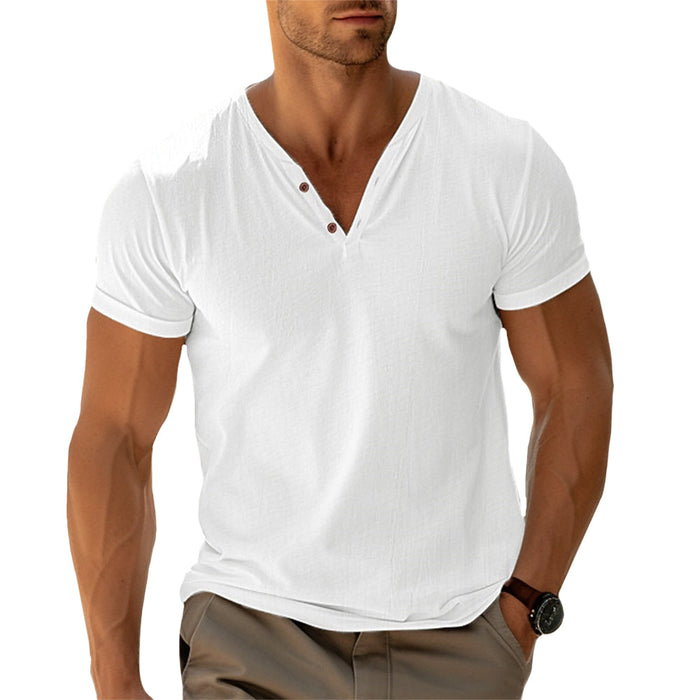 Polo Henley | Corte Ajustado Movimento
