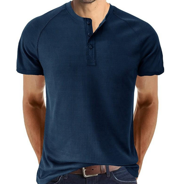 Camisa Henley | Abertura de Botões