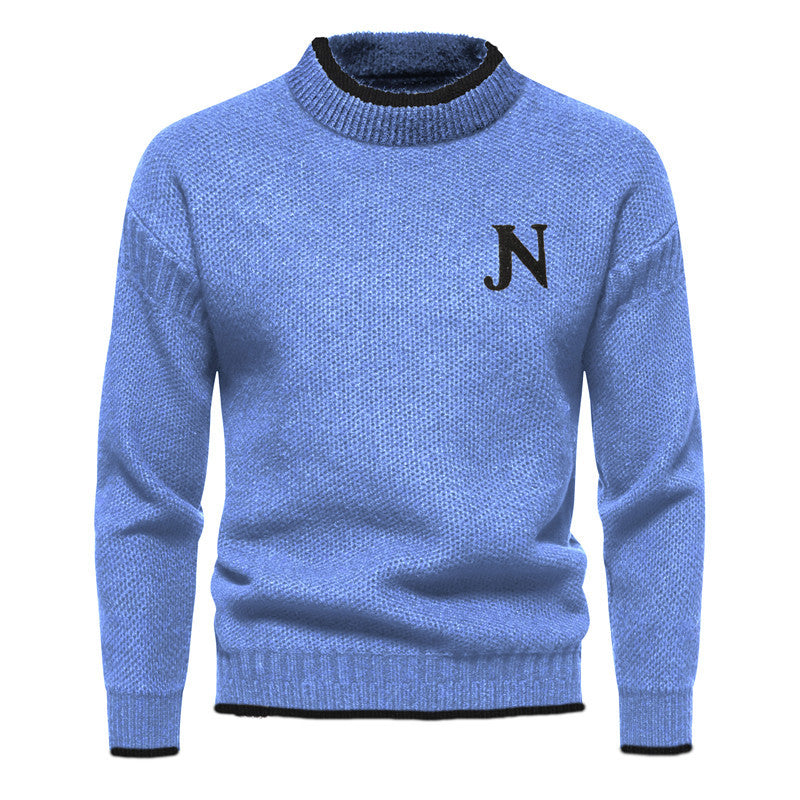 Sweater de Malha | Tecido de Mistura
