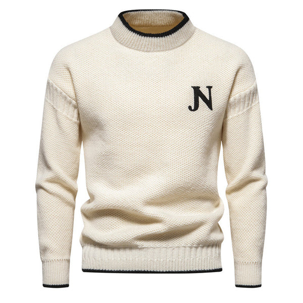 Sweater de Malha | Tecido de Mistura
