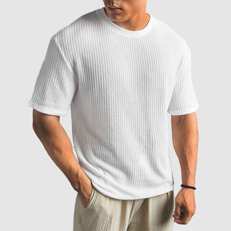 T-Shirt de Malha | Retenção de Forma