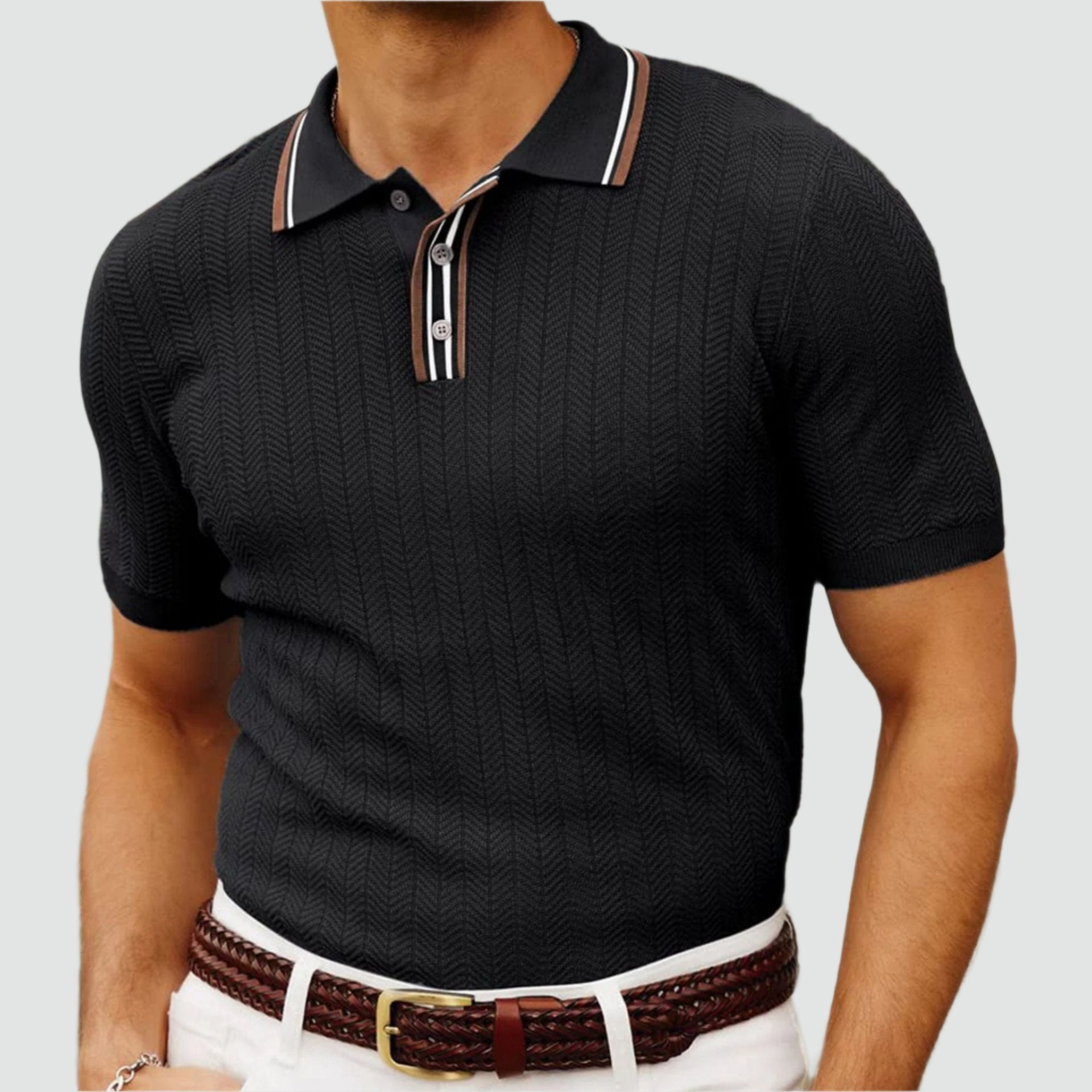Melchior | Polo Tricotado Alta Qualidade
