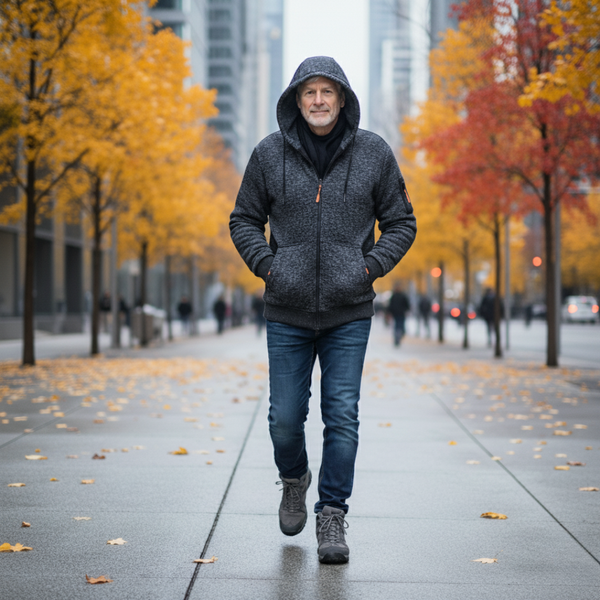 Godofredo | Casaco de Fleece Moderno