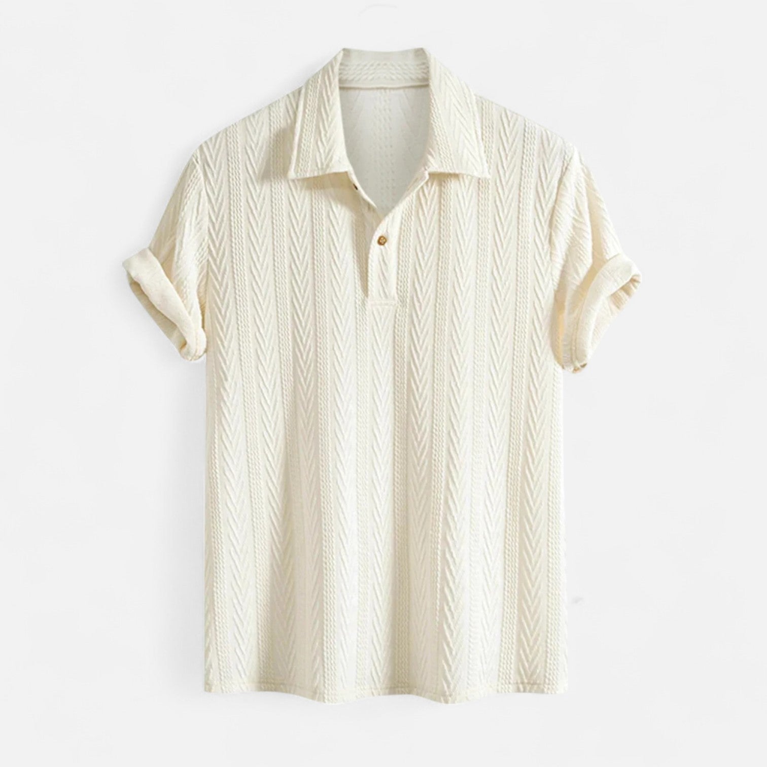 Camisa Polo | Gola Malha Jacquard