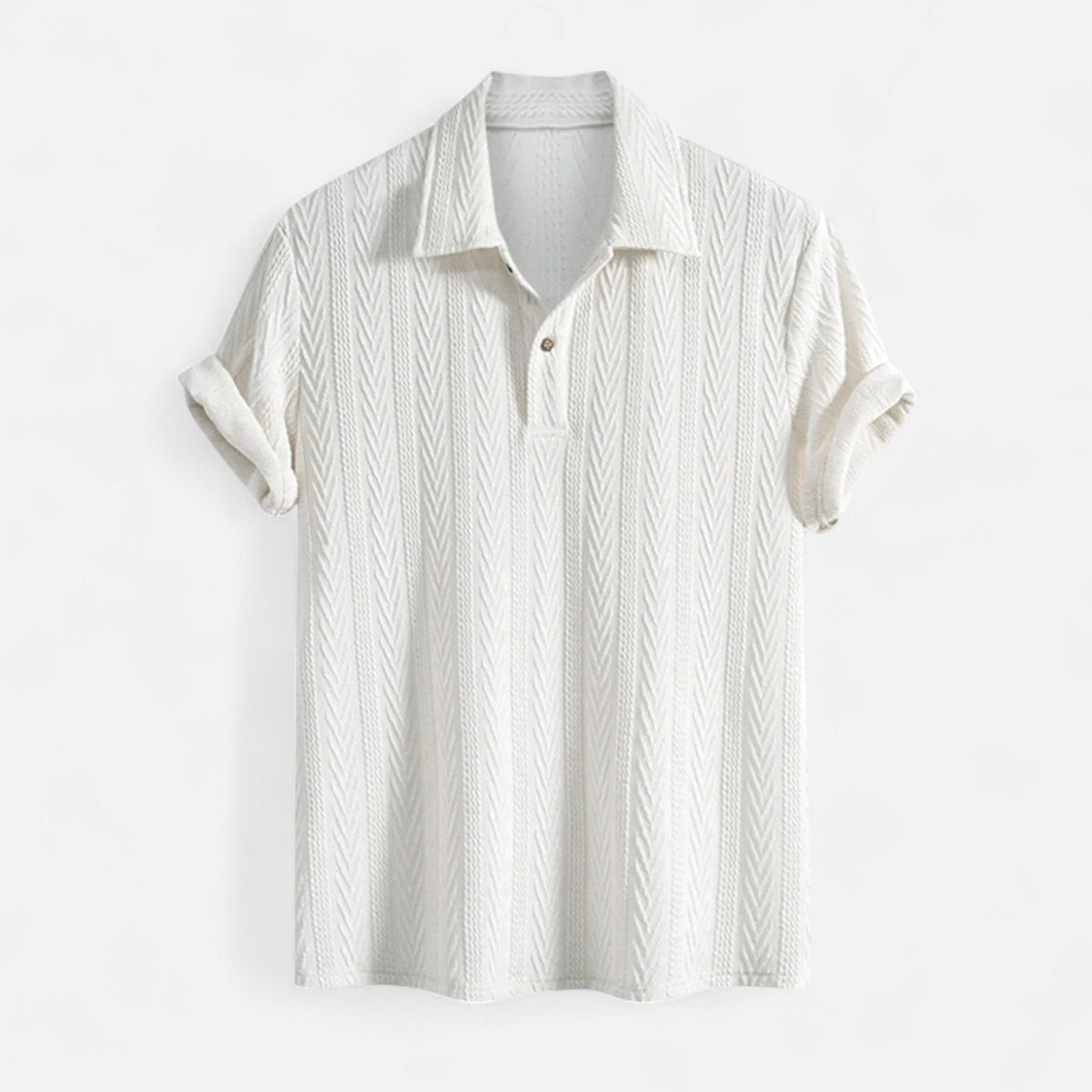 Camisa Polo | Gola Malha Jacquard