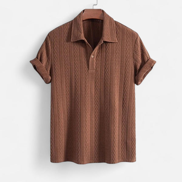 Camisa Polo | Gola Malha Jacquard